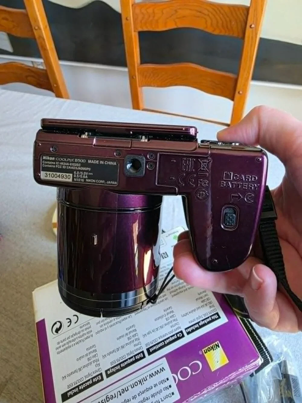 Nikon CoolPix B500 Digital Camera, 16 megapixel, 40x Zoom